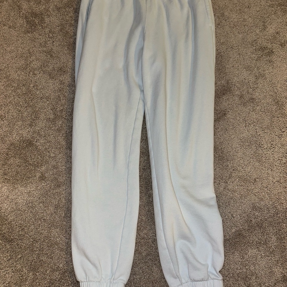 ❌sold❌New Women’s Hollister Light Blue Joggers/Sweatpants